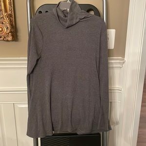 Gray turtle neck dress